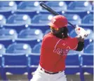  ?? FRANK FRANKLIN II/AP ?? Odubel Herrera hasn’t played a regularsea­son game since being arrested for allegedly striking his girlfriend in May 2019. The Phillies brought him to camp as a non-roster invitee.