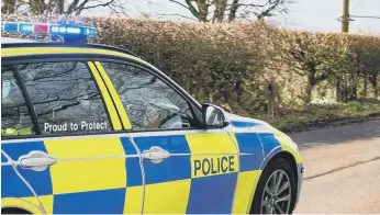  ??  ?? Northumbri­a Police was given help to stop the Skoda Fabia by officers from Durham Constabula­ry.