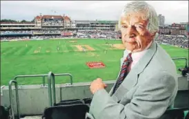  ?? GETTY IMAGES ?? Channel Nine’s cricket coverage was incomplete without the expertise of Richie Benaud.