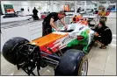  ??  ?? BAIL-OUT: The Force India team