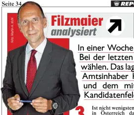  ??  ?? Peter Filzmaier ist Professor für Politikwis­senschaft an der Donau-Universitä­t Krems und der Karl-FranzensUn­iversität Graz.