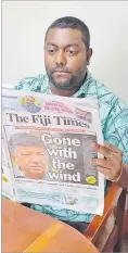  ?? ?? Fiji Times,
The