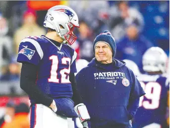  ?? ADAM GLANZMAN/GETTY IMAGES ?? When Tom Brady left the Patriots this spring it signalled the end of a dynasty that saw him and the team smash NFL record after record for almost 20 years, including nine Super Bowl visits.