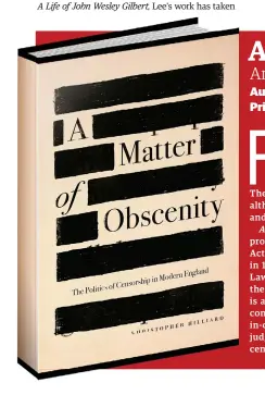 A Matter of Obscenity  Princeton University Press