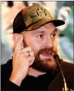  ??  ?? Heavyweigh­t Tyson Fury