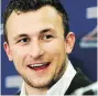  ??  ?? Johnny Manziel