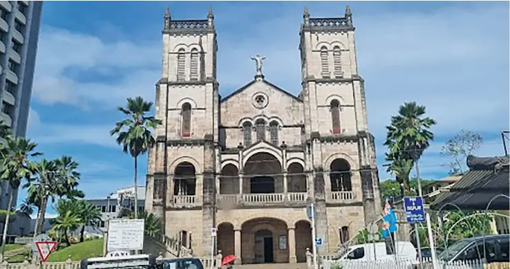  ?? Photo: Laiseana Nasiga ?? The Sacred Heart Cathedral Church in Suva.