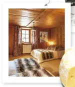  ??  ?? ON DORT OÙ ? À la Ferme des Cimes, une bâtisse 1800, rénovée dans l’esprit chalet. 5 chambres en bois blond offrent une vue sur les Aiguilles Rouges. Dans le salon, un poêle donne des envies de farniente. À partir de 80 € la nuit. Tél. : 06 16 16 11 72. la-ferme-des-cimes.fr