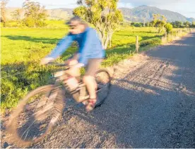  ?? Photo / Supplied ?? Cycling tracks such as the Hauraki Rail Trail are ready to be ridden on again.