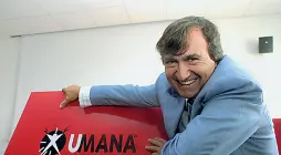  ??  ?? In sella Luigi Brugnaro ha fondato Umana nel 1997, quando fu approvata la legge sul lavoro interinale