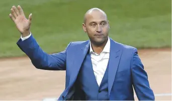  ??  ?? Au cours de sa carrière, Derek Jeter n’a jamais reculé devant les défis. - Archives