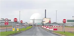  ??  ?? The Dounreay ‘dome’ will be dismantled after the radioactiv­e elements are removed