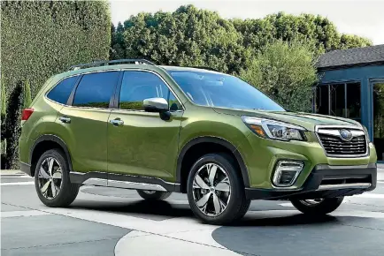  ?? PHOTOS: SUPPLIED ?? Yes, it looks the same. But the Forester is all-new and based on latest Subaru Global Platform technology.