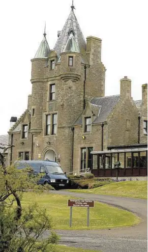  ??  ?? CONCERN: Fears have been raised about the future of Dunbar Hospital in Thurso