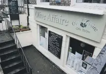  ??  ?? Olive Affaire in John Street.