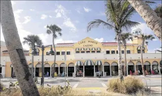  ?? BILL INGRAM / PALM BEACH POST 2014 ?? Lake Worth’s refurbishe­d casino building cost $6 million and opened in 2013.