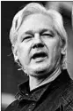  ?? DOMINIC LIPINSKI/PA WIRE ?? Julian Assange has lived since 2012 at the Ecadoran Embassy in London.