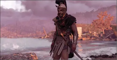  ?? Ubisoft ?? A screenshot from “Assassin’s Creed Odyssey”