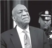  ?? THE ASSOCIATED PRESS ?? Bill Cosby exits the Montgomery County Courthouse Saturday after a mistrial was declared in his sexual assault trial in Norristown, Pa.