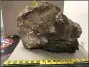  ?? COURTESY OF EXETER TOWNSHIP POLICE ?? This rock found on Route 422 in Exeter Township would do considerab­le damage to a passenger vehicle.