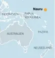  ?? GRAFIK: RP ?? AUSTRALIEN PAPUA NEUGUINEA PAZIFIK NEUSEELAND