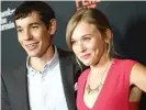  ?? TOMMASO BODDI/GETTY IMAGES ?? Alex Honnold and his girlfriend Sanni McCandless.