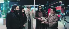  ?? FX ?? From left: Matt Berry, Natasia Demetriou, Mark Proksch, Kayvan Novak and Harvey Guillen in What We Do in the Shadows.