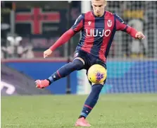  ?? SCHICCHI ?? Nicolas Dominguez, 22 anni, 16 presenze e 2 assist con il Bologna