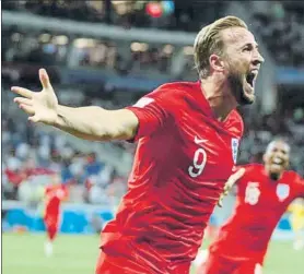 ?? FOTO: EFE ?? Kane nunca había marcado en una fase final Ayer logró los dos goles de Inglaterra