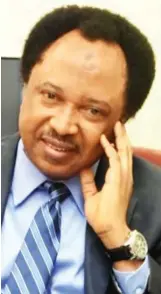  ??  ?? Sen. Shehu Sani, PRP