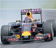  ?? AP ?? Red Bull’s Daniil Kvyat races in Sunday’s Brazilian Grand Prix.