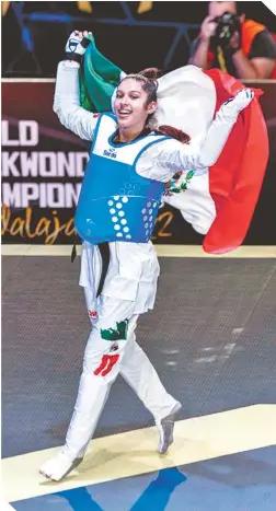  ?? ?? En el Mundial celebrado en Guadalajar­a demostró de lo que es capaz.