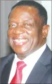  ??  ?? President Mnangagwa