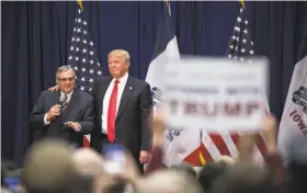  ?? Damon Winter / New York Times ?? Joe Arpaio, the former Arizona sheriff, is running for the U.S. Senate and wants court records related to his criminal contempt conviction expunged.