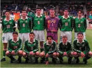  ??  ?? May 1998: The Manchester United youngster is part of Brian Kerr’s European U-16 Championsh­ipwinning team in Scotland