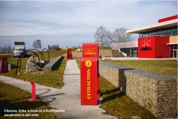  ??  ?? À Bessines, Urêka, le musée de la Mine d’uranium que personne ne peut visiter.