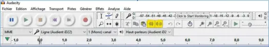  ??  ?? Les outils Fondu (en jaune) permettent de réaliser des transition­s, pour relier deux parties différente­s d’un morceau par exemple.