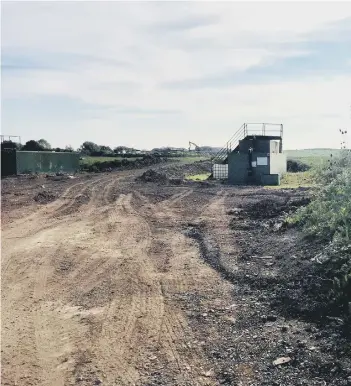  ??  ?? Dogsthorpe Landfill site