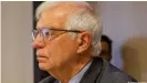  ?? ?? EU foreign policy chief Josep Borrell says an increasing­ly hostile world demands the stronger European security capabiliti­es he’s proposing in the Strategic Compass.