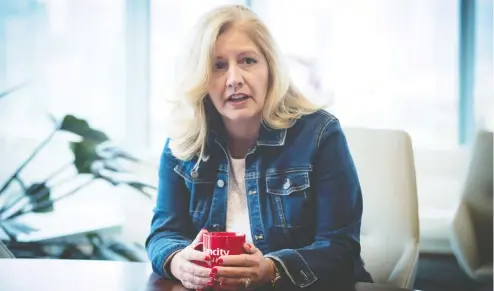  ?? DARRYL DYCK / BLOOMBERG FILES ?? Tamara Vrooman has agreed to lead the Canada Infrastruc­ture Bank's 10-member board of directors, ensuring that leadership
will no longer be an excuse for failure going forward, writes columnist Kevin Carmichael.