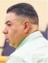  ?? ADOLPHE PIERRE-LOUIS/ JOURNAL ?? Former Bernalillo County jail guard Enock Arvizo returns to court on Monday for a retrial on charges he raped a female inmate.