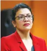  ?? (Reuters) ?? RASHIDA TLAIB