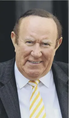  ??  ?? 0 Andrew Neil was criticised by the media watchdog Ofcom over a question he put to former first minister Alex Salmond in 2017