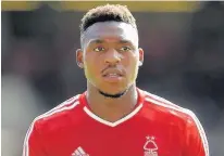  ??  ?? Nottingham Forest striker Britt Assombalon­ga