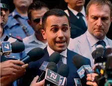  ?? LAPRESSE ?? Il vicepremie­r Luigi Di Maio, promotore del decreto Dignità