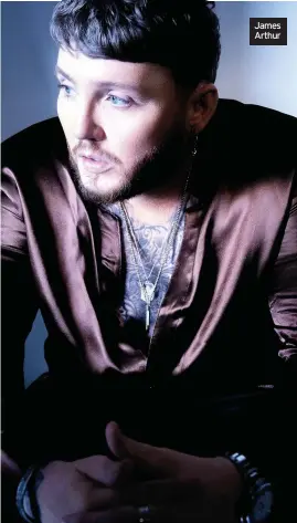  ??  ?? James Arthur