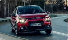  ??  ?? ▲
Citroën C3 tilbydes i fem udstyrsniv­eauer. Priserne straekker sig fra 114.990 kr til 214.990 kr.