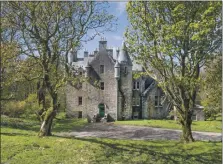  ?? ?? Kilberry Castle could become ‘a relaxing retreat for families, where they could get away from the hustle and bustle of everyday life to enjoy their own piece of paradise’.