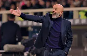  ?? LAPRESSE ?? Stefano Pioli, 53 anni, allenatore della Fiorentina dalla stagione scorsa