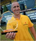  ??  ?? Golden Reel winner Stu Fotheringh­am.